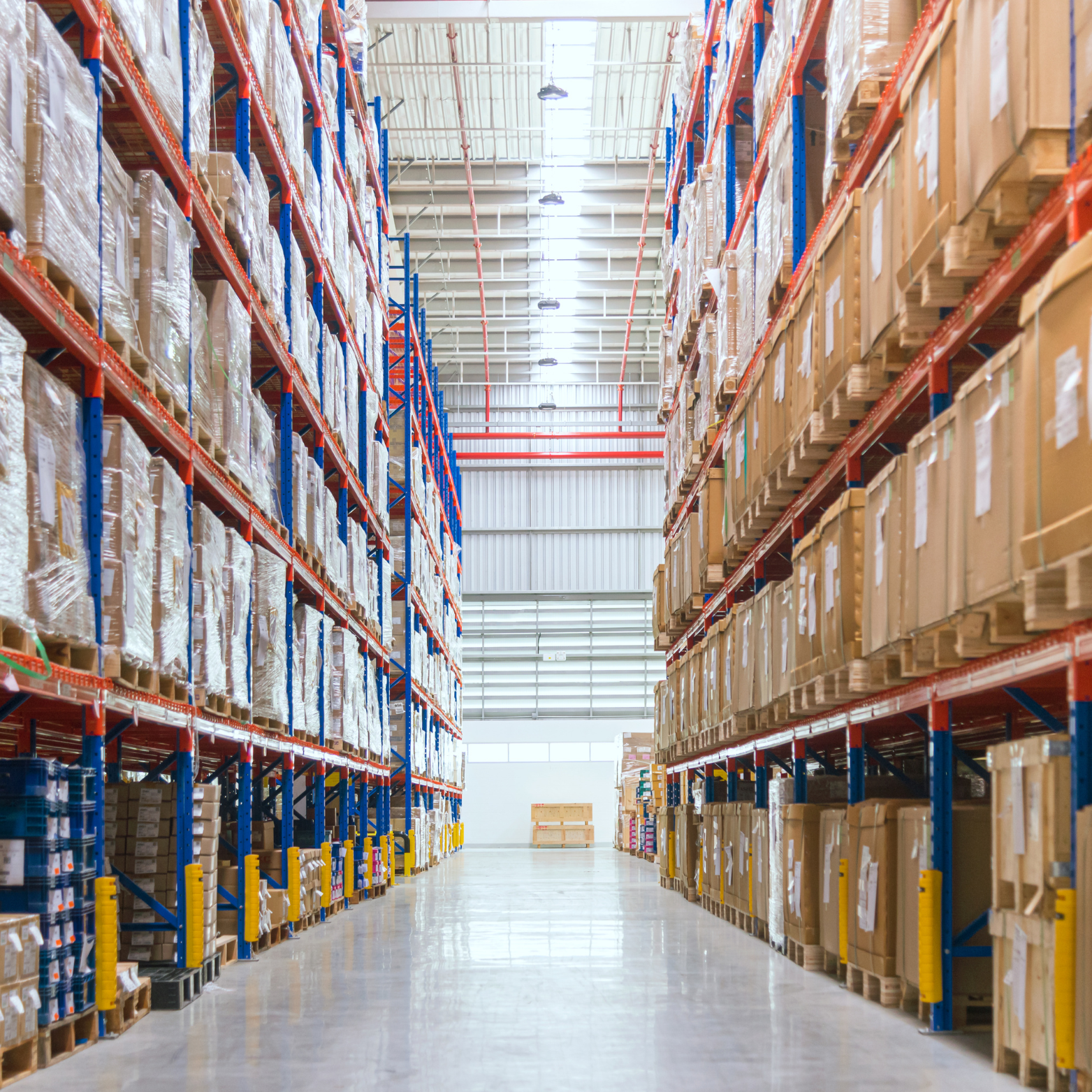 Interior of a Warehouse